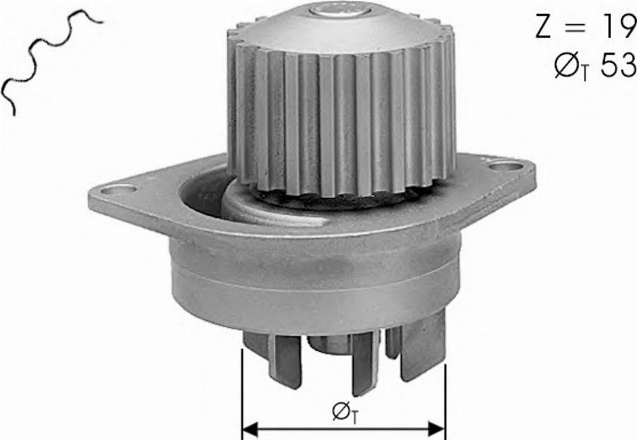 Spidan 91301 - Water Pump www.autospares.lv