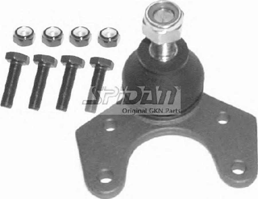 Spidan 46831 - Balst / Virzošais šarnīrs www.autospares.lv