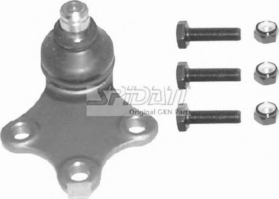 Spidan 46262 - Шаровая опора, несущий / направляющий шарнир www.autospares.lv