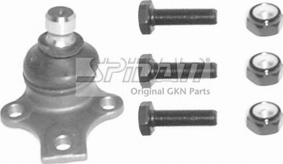 Spidan 46225 - Шаровая опора, несущий / направляющий шарнир www.autospares.lv