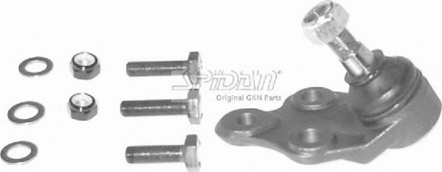 Spidan 40594 - Шаровая опора, несущий / направляющий шарнир www.autospares.lv