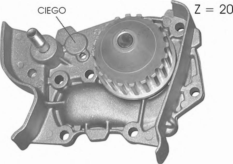 Spidan 60595 - Ūdenssūknis www.autospares.lv