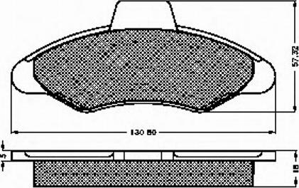 Spidan 30948 - Тормозные колодки, дисковые, комплект www.autospares.lv