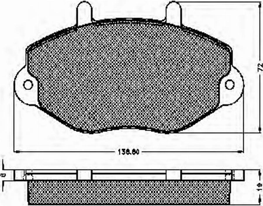 Spidan 30959 - Bremžu uzliku kompl., Disku bremzes www.autospares.lv