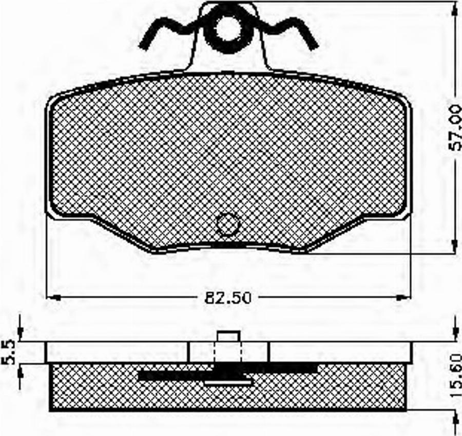 Spidan 30954 - Bremžu uzliku kompl., Disku bremzes autospares.lv