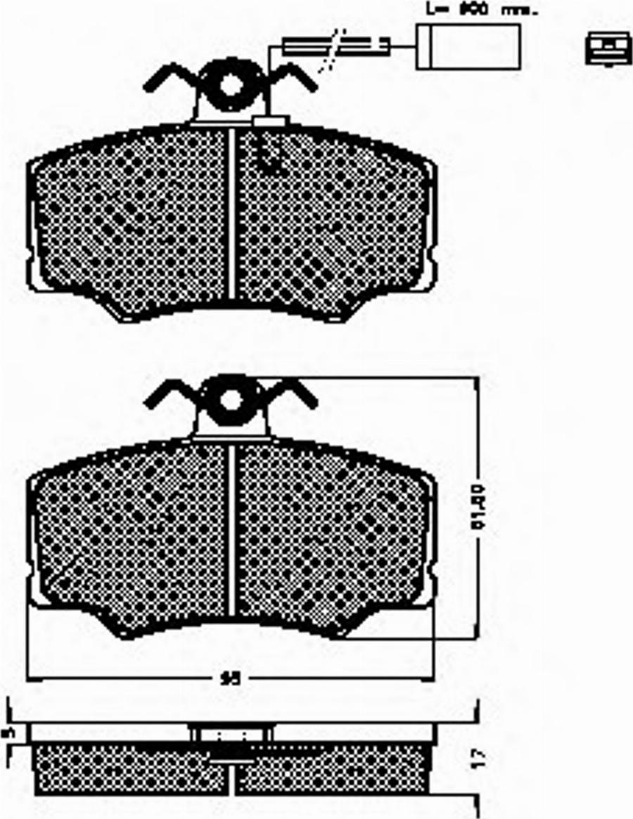 Spidan 30964 - Bremžu uzliku kompl., Disku bremzes www.autospares.lv