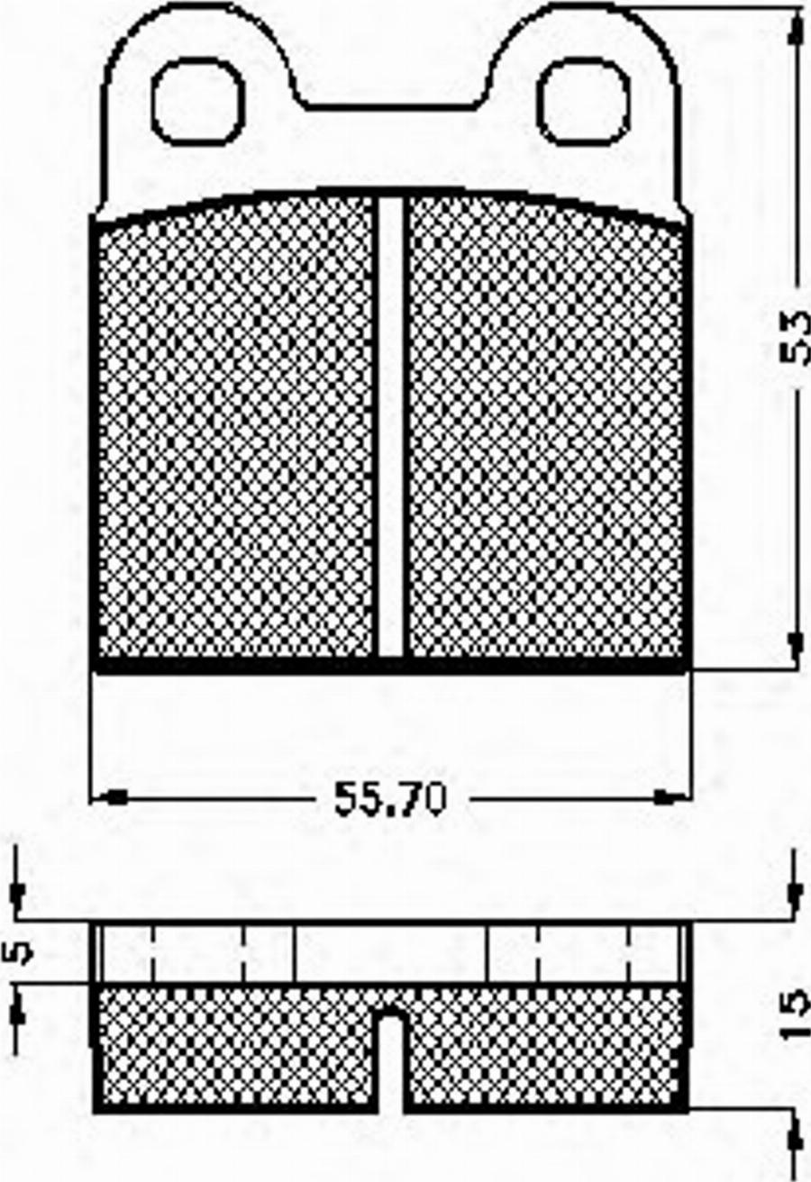 Spidan 30002 - Тормозные колодки, дисковые, комплект www.autospares.lv