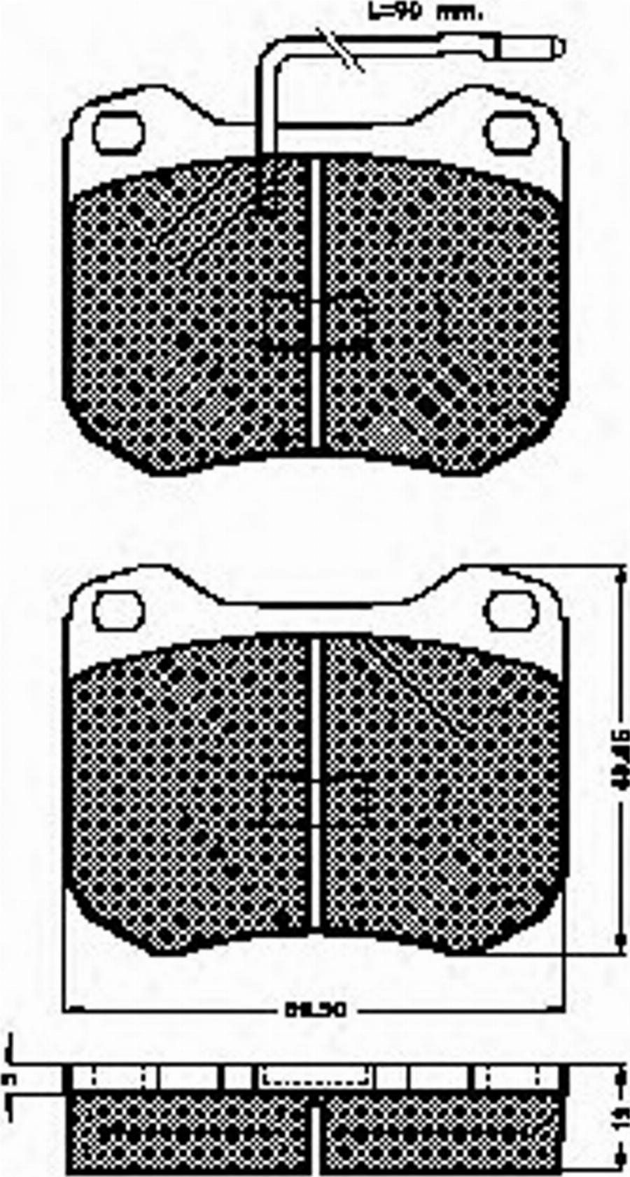 Spidan 30088 - Bremžu uzliku kompl., Disku bremzes www.autospares.lv