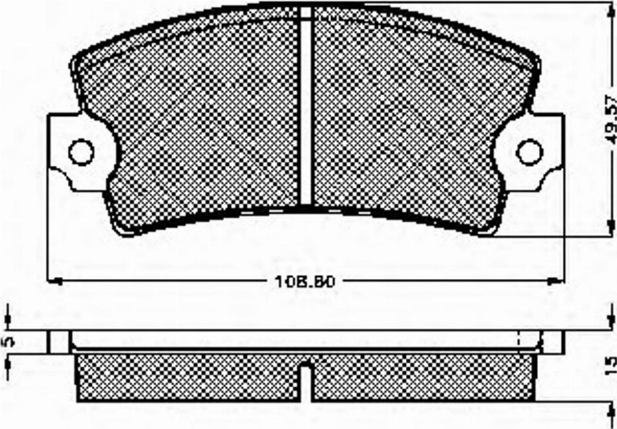 Spidan 30071 - Bremžu uzliku kompl., Disku bremzes www.autospares.lv