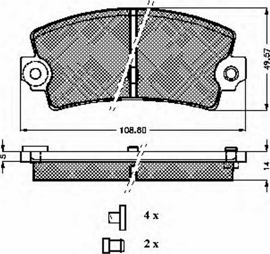 Spidan 30072 - Bremžu uzliku kompl., Disku bremzes www.autospares.lv