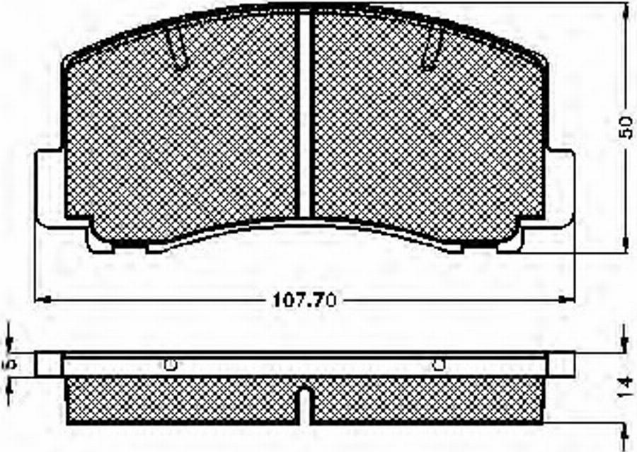 Spidan 30199 - Тормозные колодки, дисковые, комплект www.autospares.lv