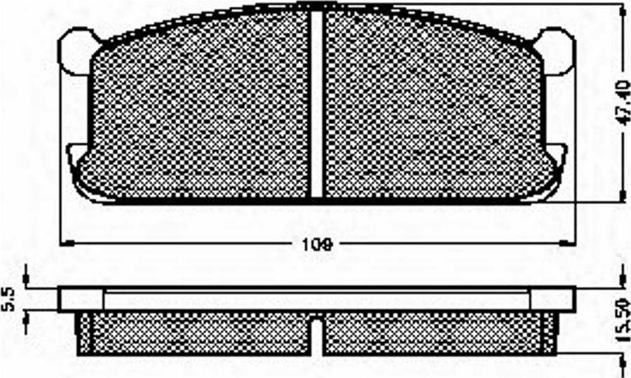 Spidan 30145 - Тормозные колодки, дисковые, комплект www.autospares.lv