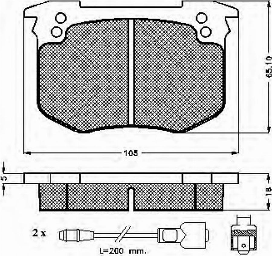 Spidan 30140 - Bremžu uzliku kompl., Disku bremzes autospares.lv