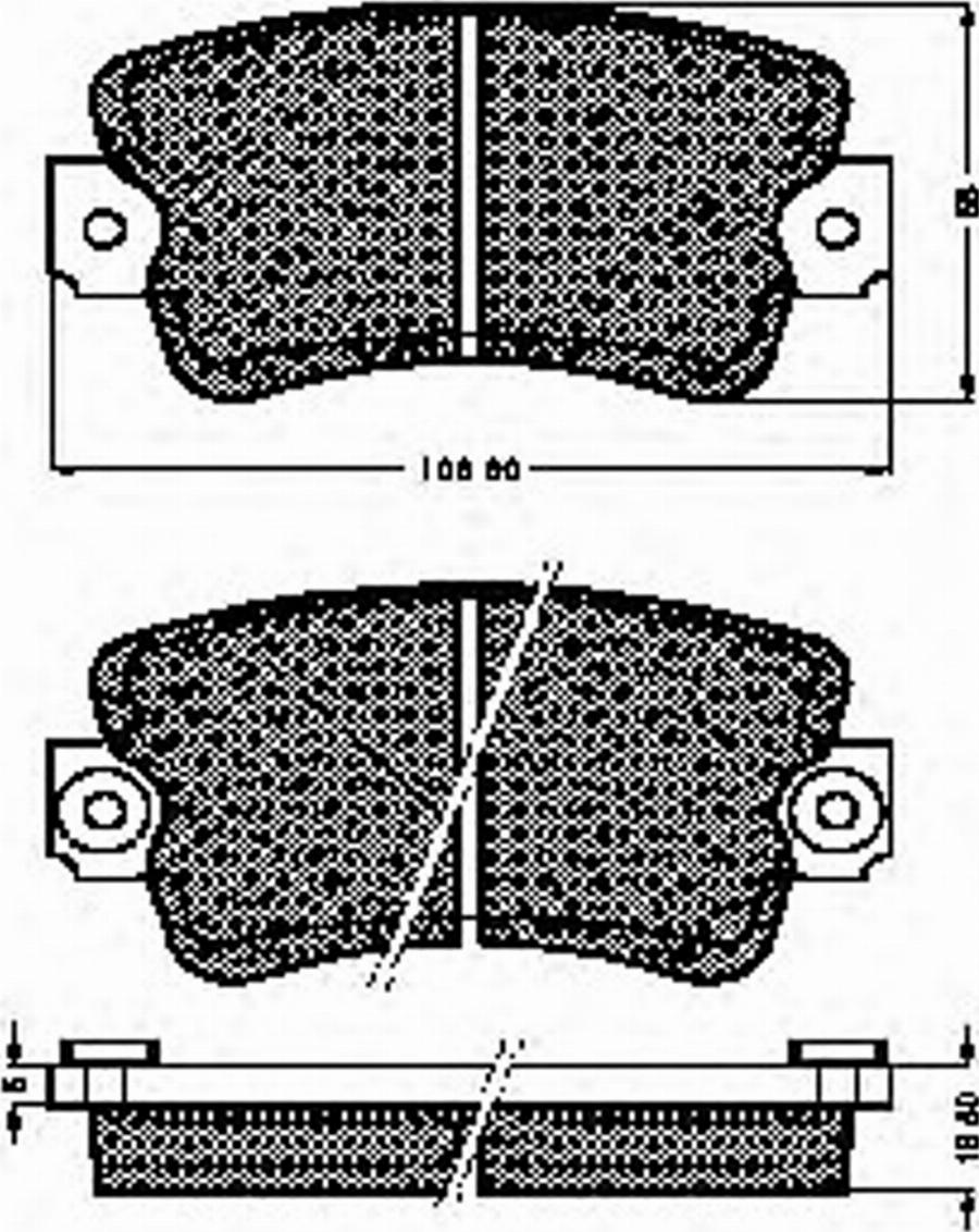 Spidan 30111 - Тормозные колодки, дисковые, комплект www.autospares.lv