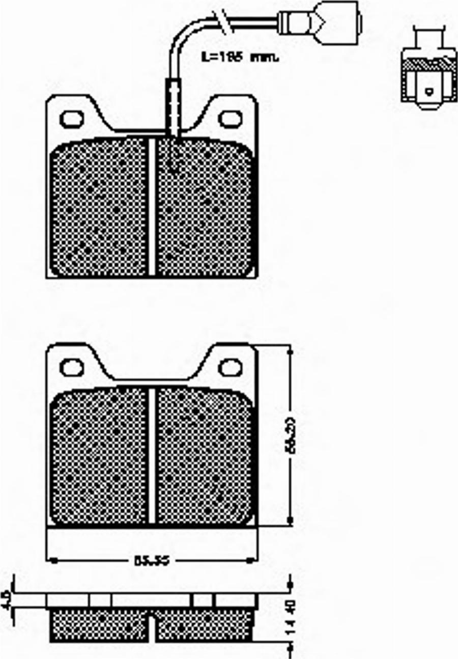 Spidan 30241 - Bremžu uzliku kompl., Disku bremzes autospares.lv