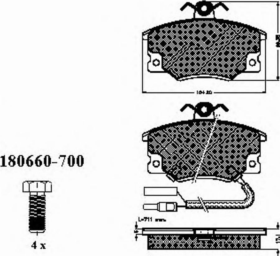 Spidan 30211 - Bremžu uzliku kompl., Disku bremzes www.autospares.lv