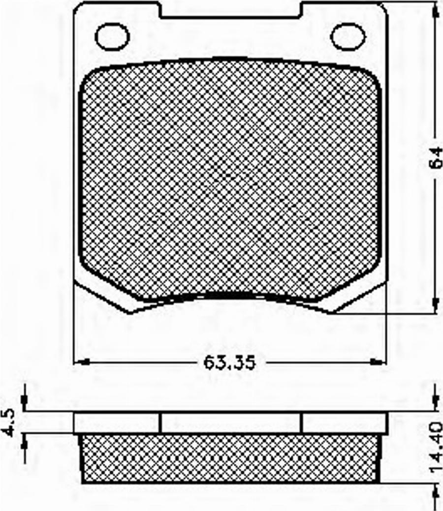 Spidan 30223 - Bremžu uzliku kompl., Disku bremzes www.autospares.lv