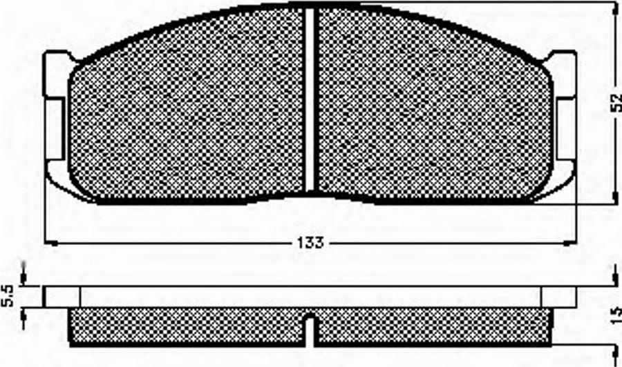 Spidan 31459 - Bremžu uzliku kompl., Disku bremzes www.autospares.lv