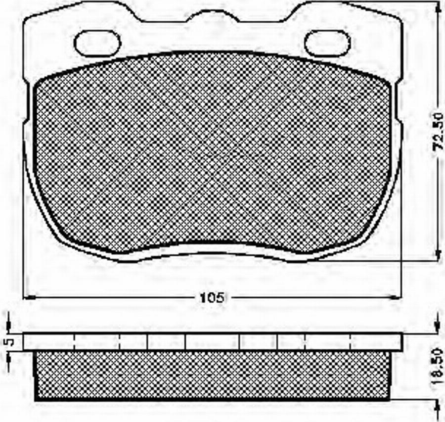 Spidan 31451 - Bremžu uzliku kompl., Disku bremzes autospares.lv