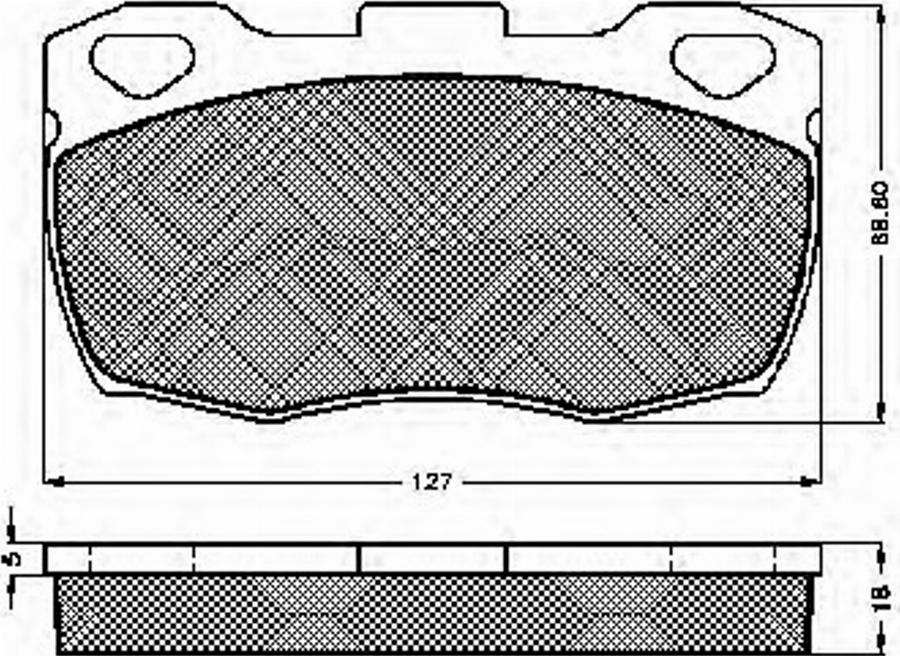 Spidan 31452 - Bremžu uzliku kompl., Disku bremzes www.autospares.lv