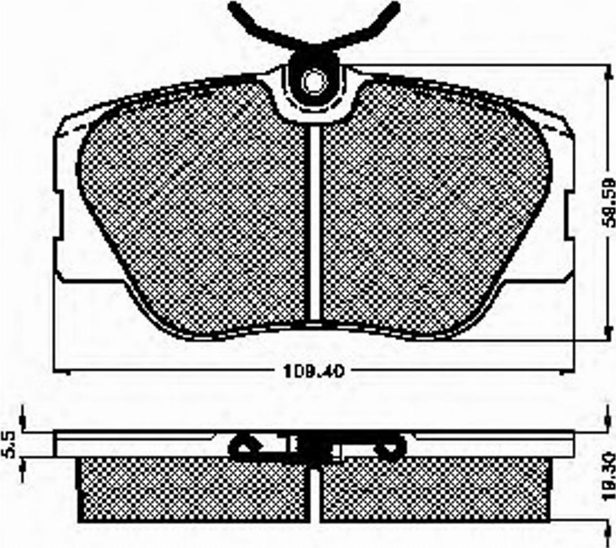 Spidan 31031 - Bremžu uzliku kompl., Disku bremzes autospares.lv