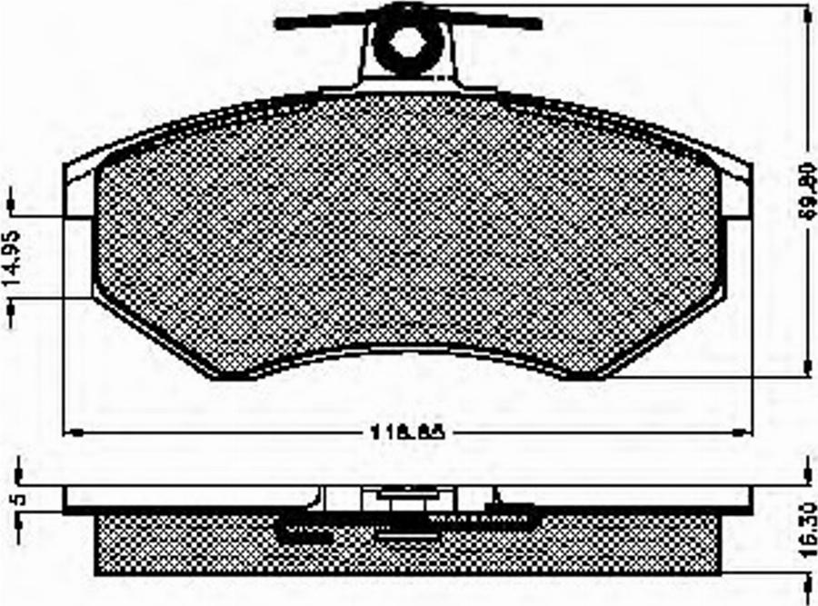 Spidan 31029 - Bremžu uzliku kompl., Disku bremzes autospares.lv