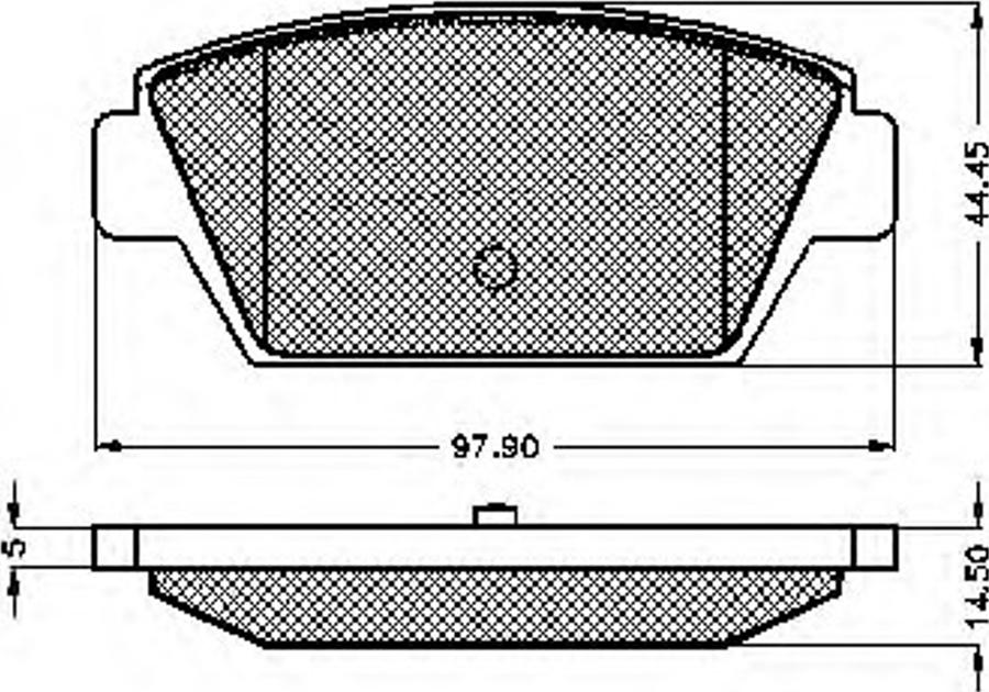 Spidan 31174 - Bremžu uzliku kompl., Disku bremzes www.autospares.lv