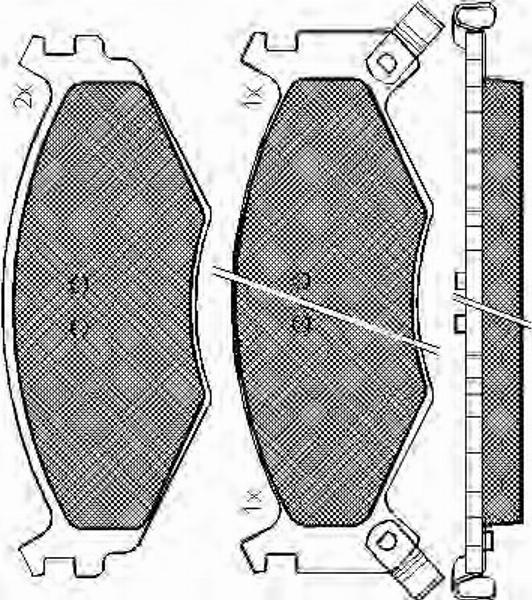 Spidan 31850 - Bremžu uzliku kompl., Disku bremzes www.autospares.lv