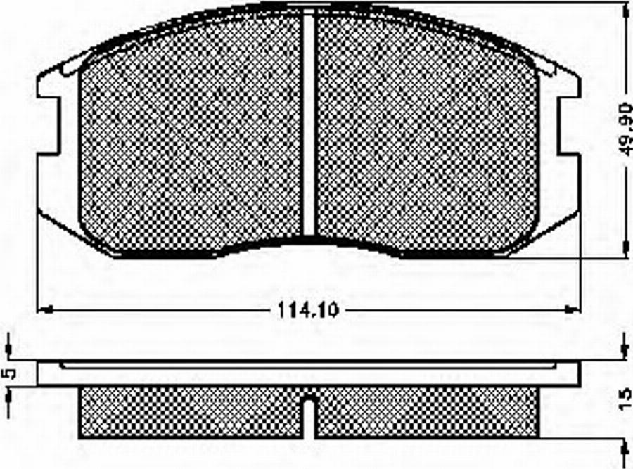 Spidan 31819 - Bremžu uzliku kompl., Disku bremzes www.autospares.lv