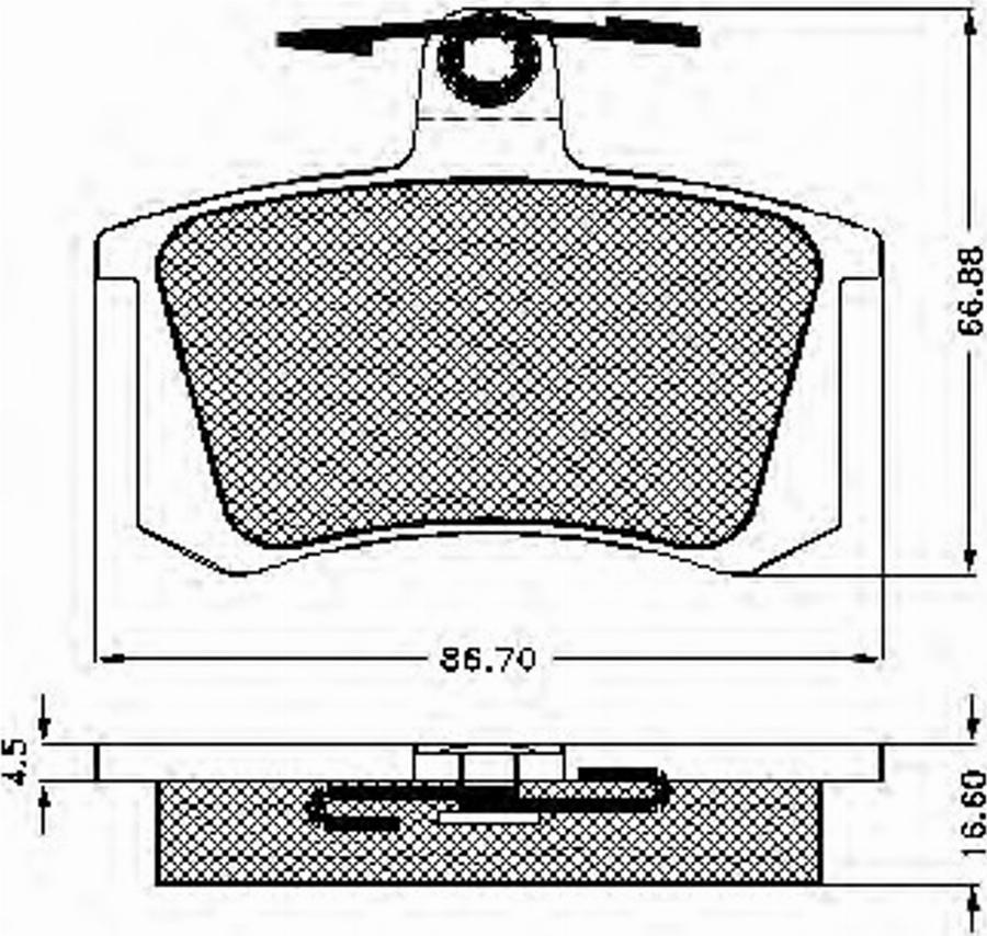 Spidan 31810 - Bremžu uzliku kompl., Disku bremzes autospares.lv