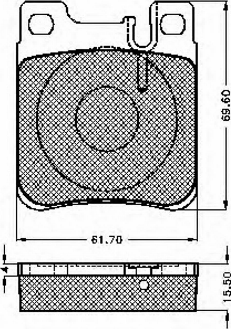 Spidan 31830 - Bremžu uzliku kompl., Disku bremzes www.autospares.lv