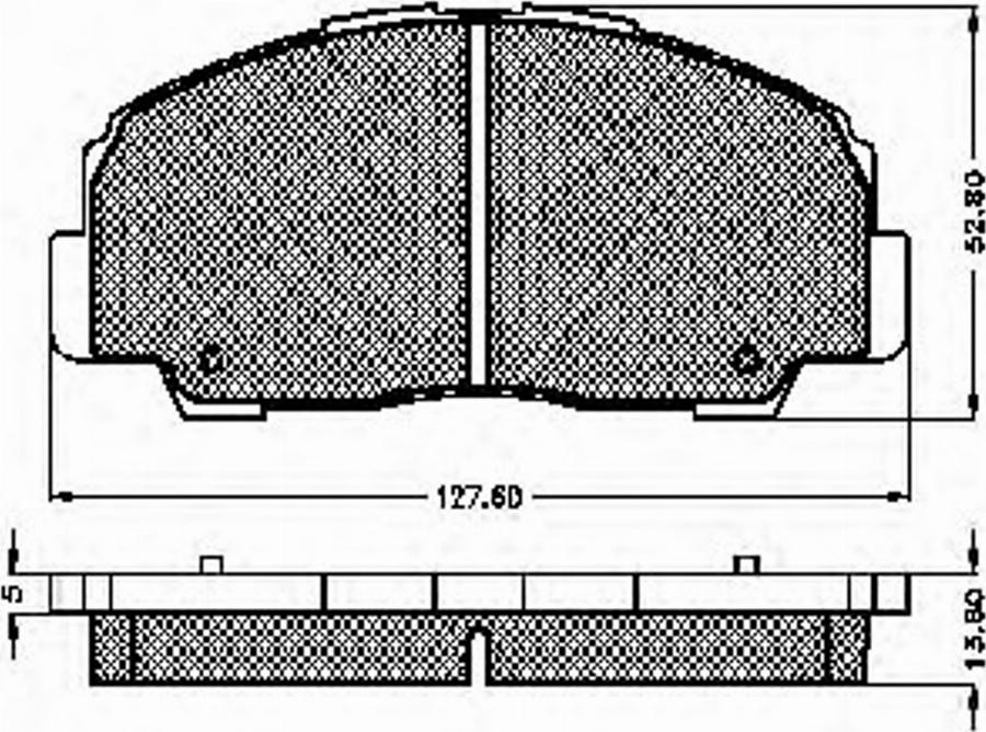 Spidan 31833 - Bremžu uzliku kompl., Disku bremzes www.autospares.lv