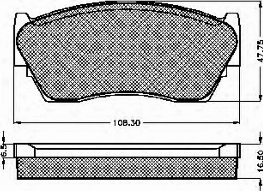 Spidan 31821 - Bremžu uzliku kompl., Disku bremzes www.autospares.lv