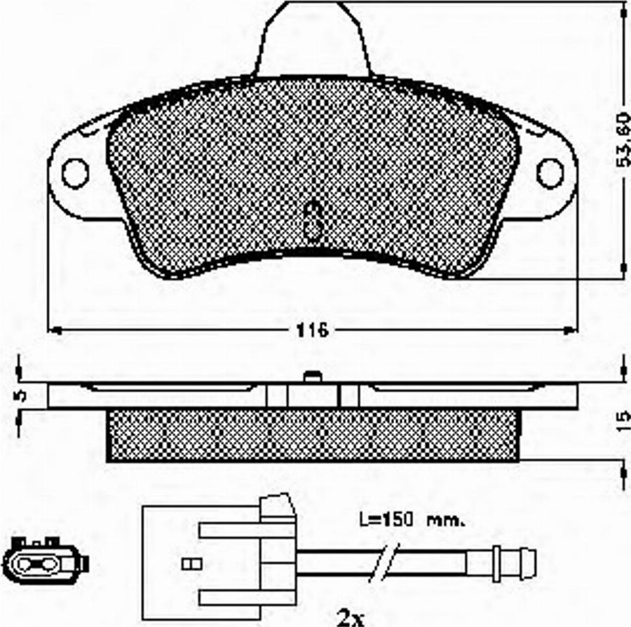 Spidan 31877 - Bremžu uzliku kompl., Disku bremzes www.autospares.lv