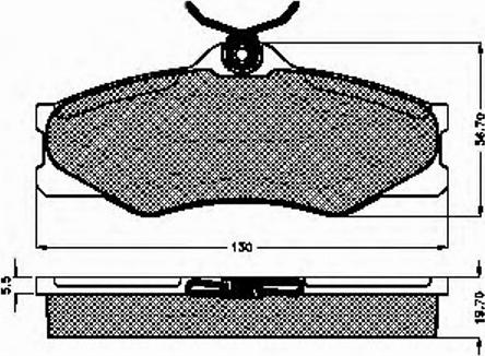 Spidan 31295 - Bremžu uzliku kompl., Disku bremzes www.autospares.lv