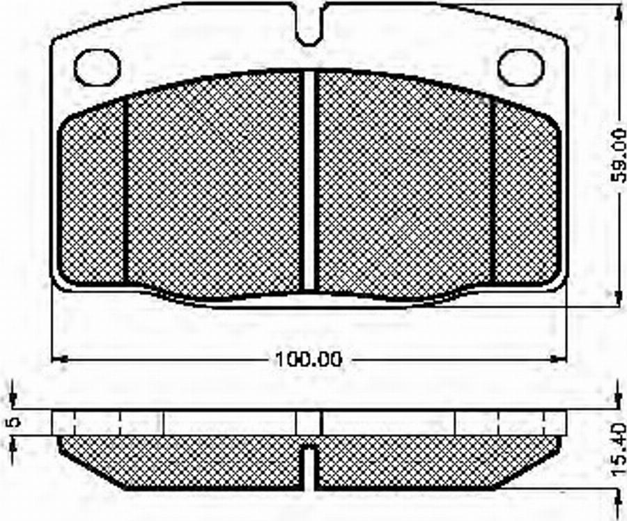 Spidan 31249 - Тормозные колодки, дисковые, комплект www.autospares.lv