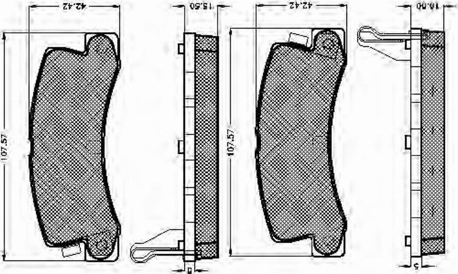 Spidan 31264 - Bremžu uzliku kompl., Disku bremzes www.autospares.lv