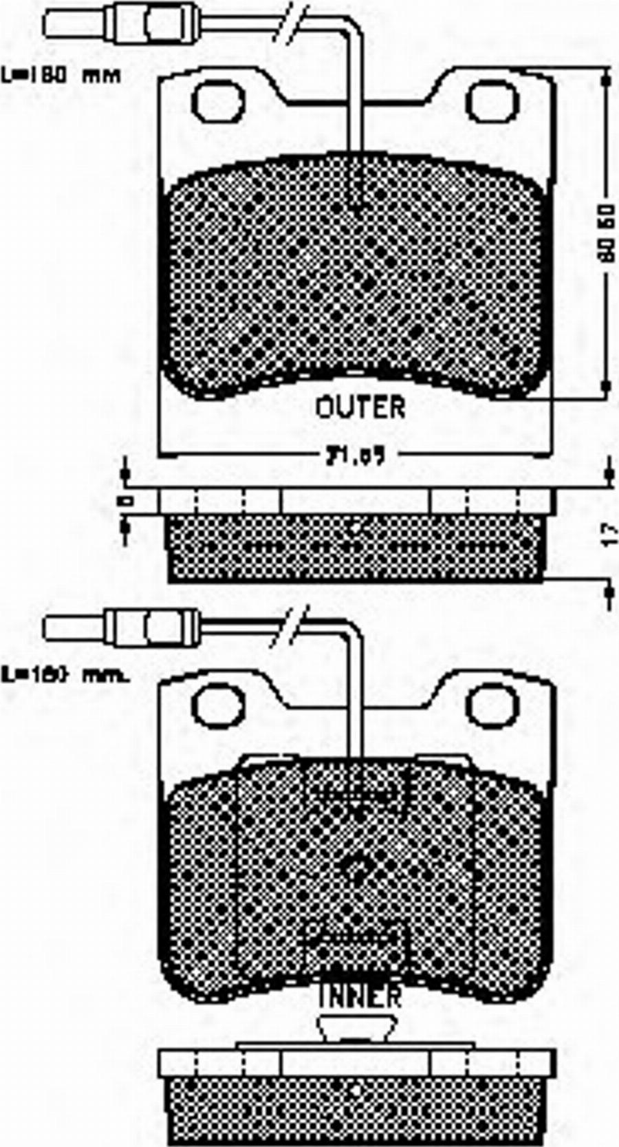 Spidan 31273 - Bremžu uzliku kompl., Disku bremzes www.autospares.lv