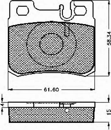 Spidan 31761 - Bremžu uzliku kompl., Disku bremzes www.autospares.lv