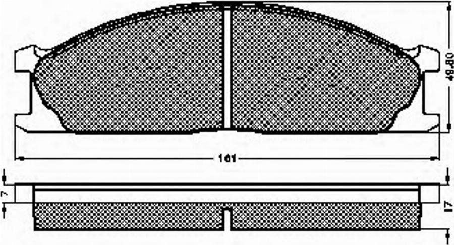 Spidan 31774 - Bremžu uzliku kompl., Disku bremzes www.autospares.lv