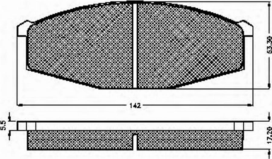 Spidan 31776 - Bremžu uzliku kompl., Disku bremzes www.autospares.lv