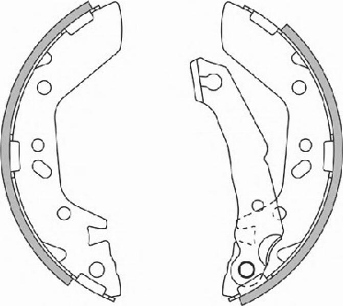 Spidan 33950 - Bremžu loku komplekts www.autospares.lv