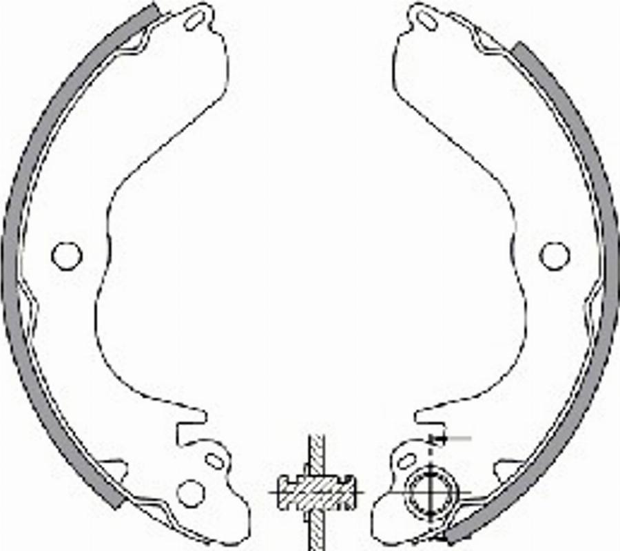 Spidan 33524 - Bremžu loku komplekts www.autospares.lv