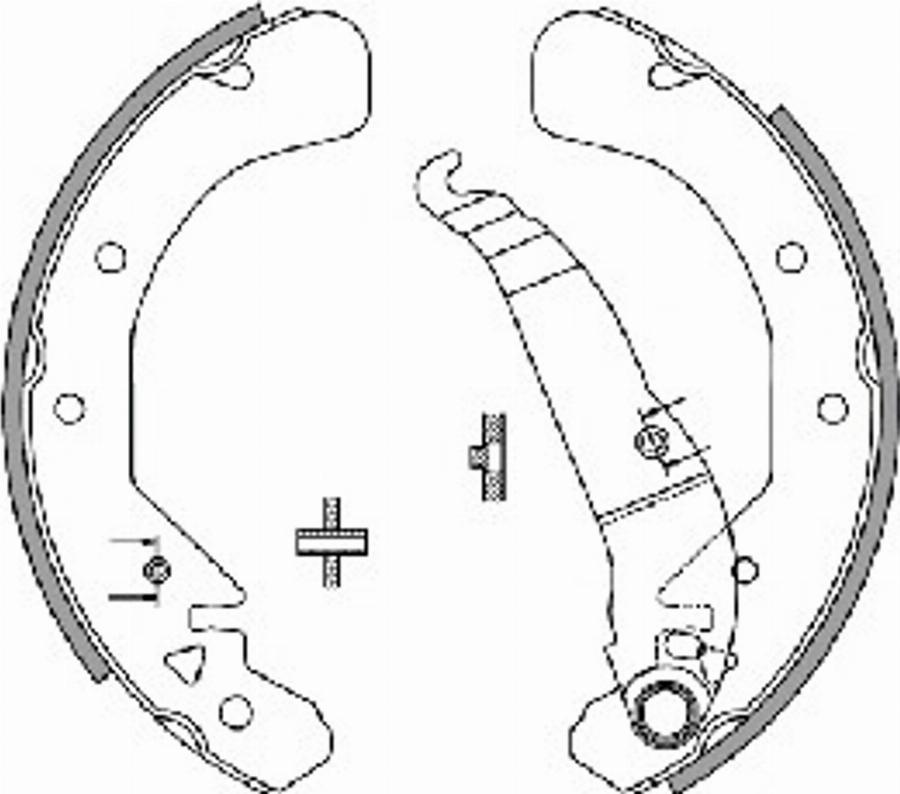 Spidan 33624 - Bremžu loku komplekts autospares.lv