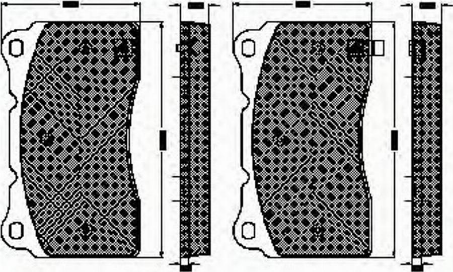 Spidan 32916 - Тормозные колодки, дисковые, комплект www.autospares.lv