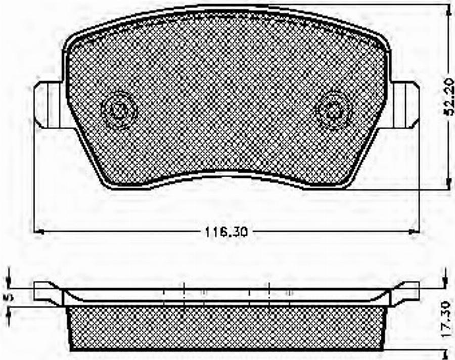 Spidan 32456 - Bremžu uzliku kompl., Disku bremzes www.autospares.lv