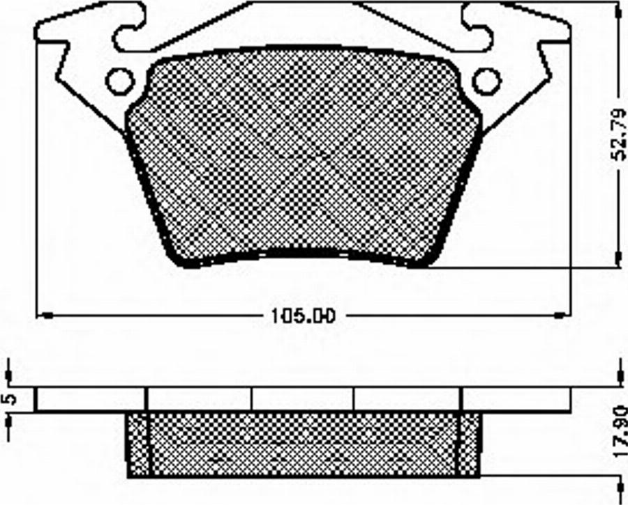 Spidan 32412 - Bremžu uzliku kompl., Disku bremzes autospares.lv