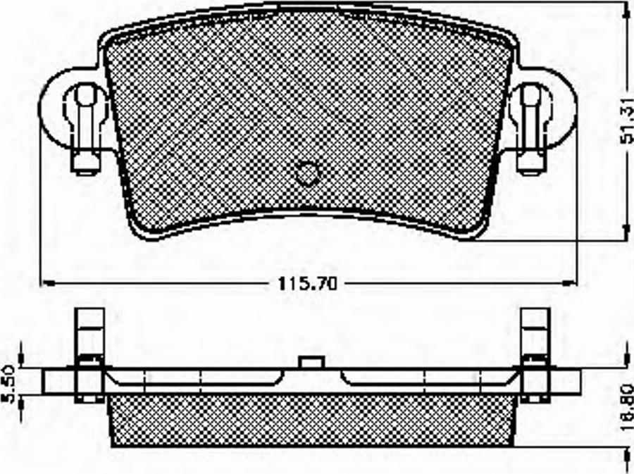 Spidan 32423 - Bremžu uzliku kompl., Disku bremzes www.autospares.lv