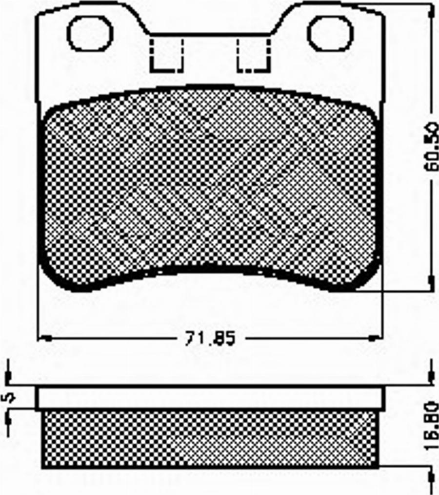 Spidan 32593 - Bremžu uzliku kompl., Disku bremzes www.autospares.lv