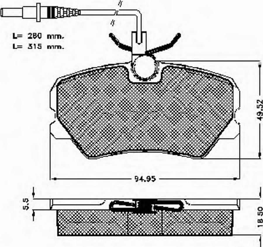 Spidan 32579 - Bremžu uzliku kompl., Disku bremzes autospares.lv